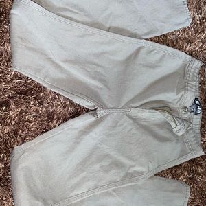 Gray high waist jeans